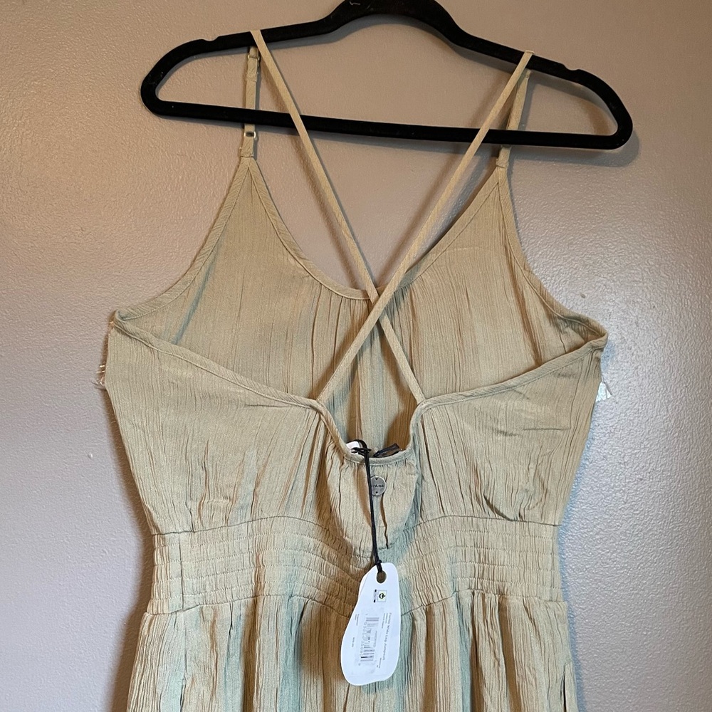 NWT Prana Sz Medium Fernie Sweet Agave Olive Modal Wide Leg Jumpsuit Ret $99! - Picture 12 of 16